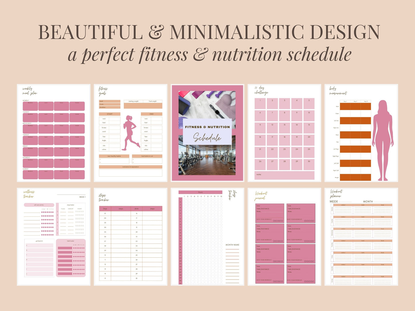 Fitness & Nutrition Schedule